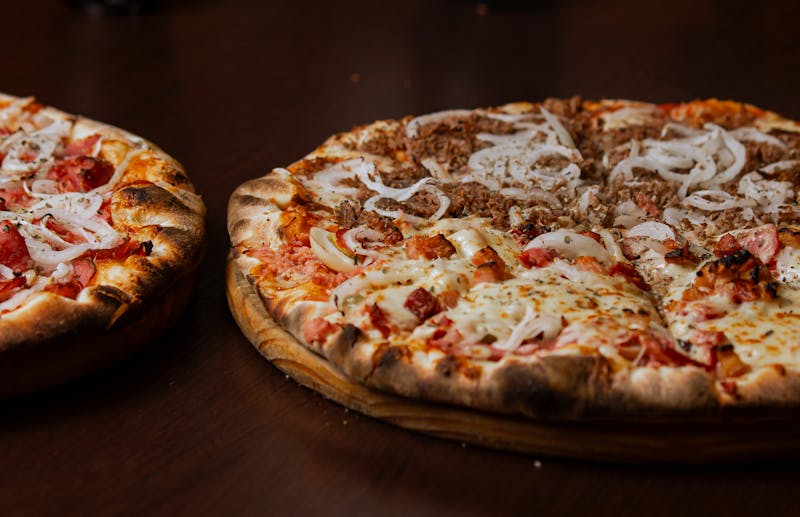 Smokehouse ranch pizza with pulled pork
