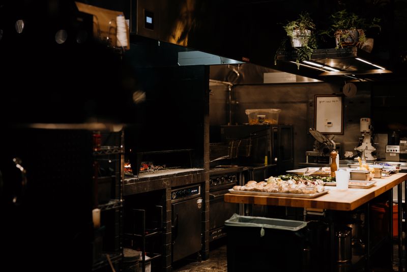 Open kitchen concept at Pizza Ranch restaurant