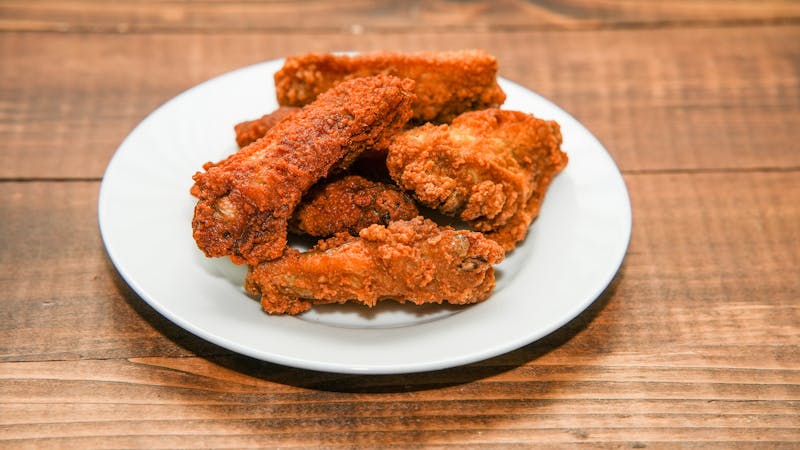 BBQ Chicken ranch pizza with fresh toppings